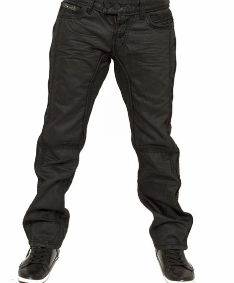 black denim designer jeans