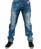 Men's Designer Denim | Isaac B Designer Jeans 051 Dark