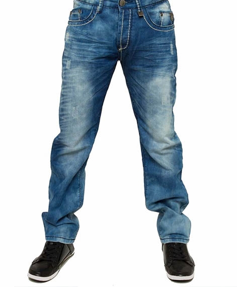 mens designer blue jeans